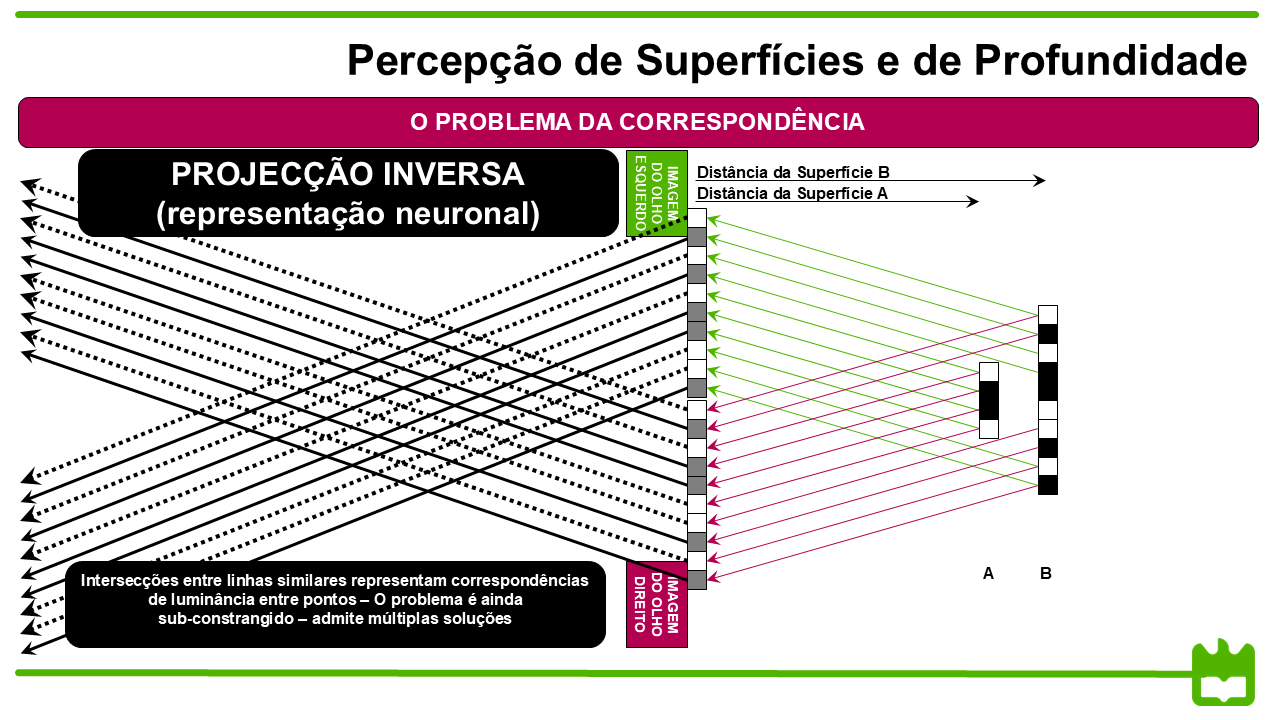 PowerPoint slide with straight lines that appear curved when interspersed with dashed lines